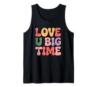 Love U Big Time Statement Design Tank Top