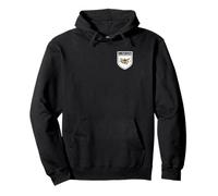 Love U.S. Virgin Islands Flag Pocket Badge Souvenir Pullover Hoodie