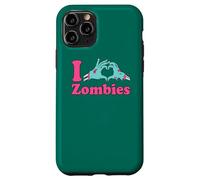Love Undead Funny Horror Party: I Heart Zombies Case for iPhone 11 Pro