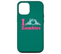 Love Undead Funny Horror Party: I Heart Zombies Case for iPhone 12/12 Pro
