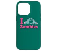 Love Undead Funny Horror Party: I Heart Zombies Case for iPhone 14 Pro Max