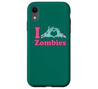 Love Undead Funny Horror Party: I Heart Zombies Case for iPhone XR