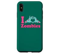 Love Undead Funny Horror Party: I Heart Zombies Case for iPhone XS Max