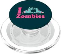 Love Undead Funny Horror Party: I Heart Zombies PopSockets PopGrip for MagSafe