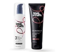 Love Ur Curls Curly Hair Products - Defining Cream and Sea Moss Gel Bundle