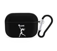 Love Volleyball Printed Bluetooth Earbuds Case Colorful Wireless Headphones Covers Compatible With AirPods Pro 2