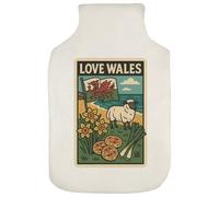 'Love Wales' Hot Water Bottle Cover (HW00041811)