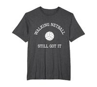 Love Walking Netball Still Got It T-Shirt, Men's Big and Tall, Dark Heather Grey, 5X Tall