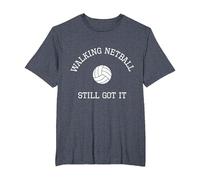 Love Walking Netball Still Got It T-Shirt, Men's Big and Tall, Heather Blue, 5X Tall