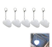 Love Wallet Tote Bag Touch Sensing Light, LED Handbag Light Sensor Activated Switching Automatic Lamp illumiate Your Bag (Cloud,5 sets)