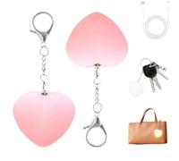 Love Wallet Tote Bag Touch Sensing Light,Purse Lights Handbag Light,Rechargeable Mini Touch Purse Lights for Inside Purses (Pink*2)