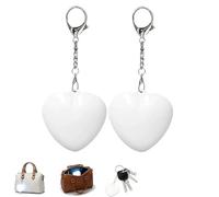 Love Wallet Tote Bag Touch Sensing Light, Rechargeable Purse Light Handbag Lights, LED Bag Lights for Purse with Automatic Sensor, Heart Shaped Lamps for Inside Purse for Women and Girls (2Pcs-White)