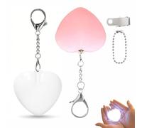 Love Wallet Tote Bag Touch Sensing Light, Touch Sensor Purse Light Handbag Lights, LED Touch-Activated Automatic Glow Lights, Mini Heart/Circle/Clouds LED Bag Lamp for Women Gift (2pcs-F)