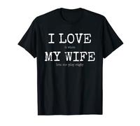 Love when Wife Lets Me Play Rugby T-Shirt - Funny Rugby Dad T-Shirt