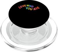 Love Who You Are Organic Love Positive Ride positivity PopSockets PopGrip for MagSafe