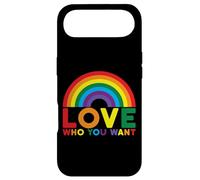 Love Who You Want Rainbow LGBTQ Equality Case for iPhone Air