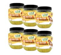 Love Wildlife Mealworm & Insect Bird Butter 6 x 375g | High Energy Food for Wild Garden Birds, Premium High Protein Suet, All Natural Ingredients, Ideal for All Year Round Feed