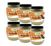 Love Wildlife Peanut Butter Bird Butter 6 x 375g | High Energy Food for Wild Garden Birds, Premium High Protein Suet, All Natural Ingredients, Ideal for All Year Round Feed