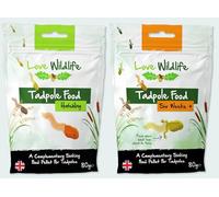 Love Wildlife Tadpole Food Twin Pack (Hatchling 80g & Six Week + 80g) | Frogs, Toads, Newts