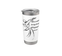 Love Will Find Its Way Through All Languages Dervish Quote Stainless Steel Insulated Tumbler