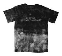 Love Will Tear Us Apart Tie Dye T-Shirt Joy Division Black XL