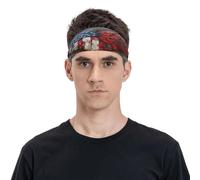 Love Wings Elements Unisex Sports Sweatband Headband, Breathable and Moisture, Suitable Running Cycling Yoga Waiting for Sports.