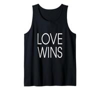 Love wins. Motivation, Mindset, Focus, Quote. Tank Top