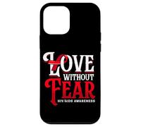 Love Without Fear HIV AIDS Support Ribbon Case for iPhone 12 mini