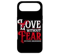 Love Without Fear HIV AIDS Support Ribbon Case for iPhone Air