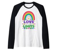 Love Without Limits Pride LGBTQIA Raglan Baseball Tee