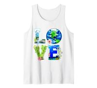Love World Earth Day 2022 Environmental Tank Top