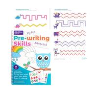 Love Writing Co. Pre-Writing Workbook Ages 2-5 | Pencil Control, Tracing & Fine Motor Skills for Fun Preschool Learning | Screen-Free Activity Book | Left & Right Handed Friendly