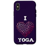 Love Yoga Heart Pink Position Sport Meditation Ohm Case for iPhone X/XS