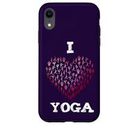 Love Yoga Heart Pink Position Sport Meditation Ohm Case for iPhone XR