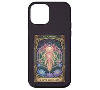 Love You A Lotl Tarot Card The Axolotl Sacred Geometry Case for iPhone 12 mini