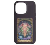 Love You A Lotl Tarot Card The Axolotl Sacred Geometry Case for iPhone 13 Pro