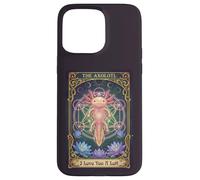 Love You A Lotl Tarot Card The Axolotl Sacred Geometry Case for iPhone 15 Pro Max