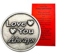 Love You Always and Forever Pocket Token with Matching Card