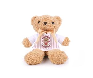 Love You Beary Much Teddy Bear - Plush Valentines Teddy Gift with T-Shirt