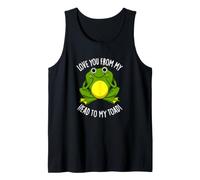 Love You from My Head to My Toad Funny Animal Pun Tank Top