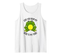 Love You from My Head to My Toad Funny Animal Pun Tank Top