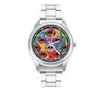 Love You Kiss Me Lipstick Kisses Unisex Watch Simple Wrist Watch Analog Quartz Watch Digital Wrist