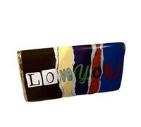 Love You Novelty Chocolate Bar - Chocolate Included - Funny Rude Gift Birthday Present. For Birthdays, Christmas, Easter and Valentines Day (One Size 95-135g, Galaxy Cookie Crumble 124g)