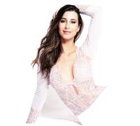 LOVE YOU SEXY Women's Lace Lingerie, Long Sleeve Bodysuit, Deep V Bodysuit, Transparent Mesh Teddy, Bridal White