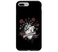 Love You To Death Gothic Roses Goblincore Cottagecore Heart Case for iPhone 7 Plus/8 Plus