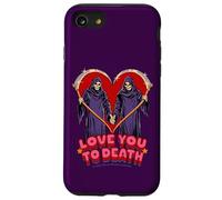 Love You to Death Valentine Sarcastic Funny Adult Humor Case for iPhone SE (2020) / 7 / 8