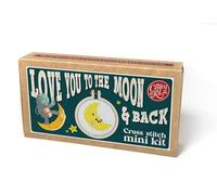 Love You to The Moon and Back Mini Matchbox Cross Stitch Craft Kit