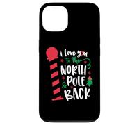 Love You to the North Pole & Back Christmas Matching Family Case for iPhone 13