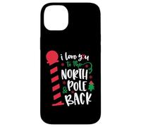Love You to the North Pole & Back Christmas Matching Family Case for iPhone 14 Plus