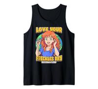 Love Your Freckles Day November 22nd Tank Top
